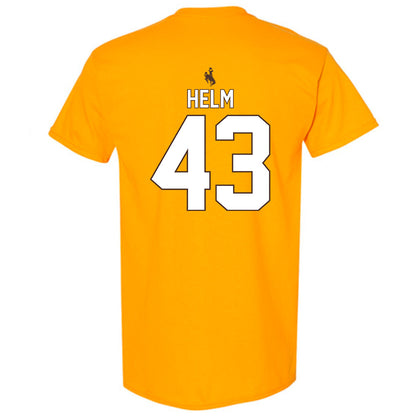 Wyoming - NCAA Football : Gavyn Helm - T-Shirt