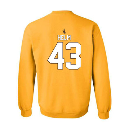 Wyoming - NCAA Football : Gavyn Helm - Crewneck Sweatshirt