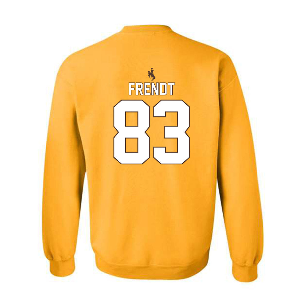 Wyoming - NCAA Football : Kyle Frendt - Crewneck Sweatshirt-1