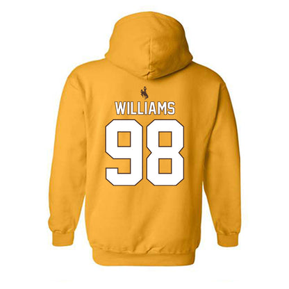 Wyoming - NCAA Football : Jayden Williams - Hooded Sweatshirt