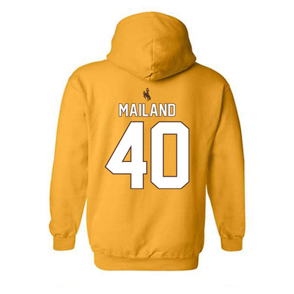 Wyoming - NCAA Football : Cooper Mailand - Hooded Sweatshirt