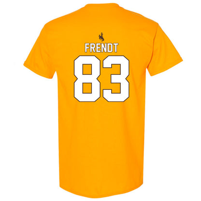 Wyoming - NCAA Football : Kyle Frendt - T-Shirt-1