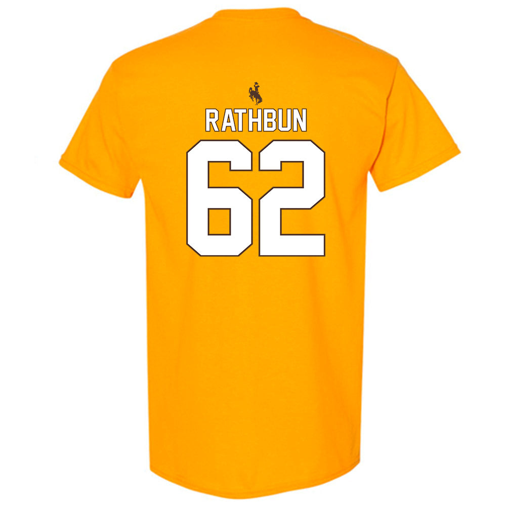 Wyoming - NCAA Football : Spencer Rathbun - T-Shirt