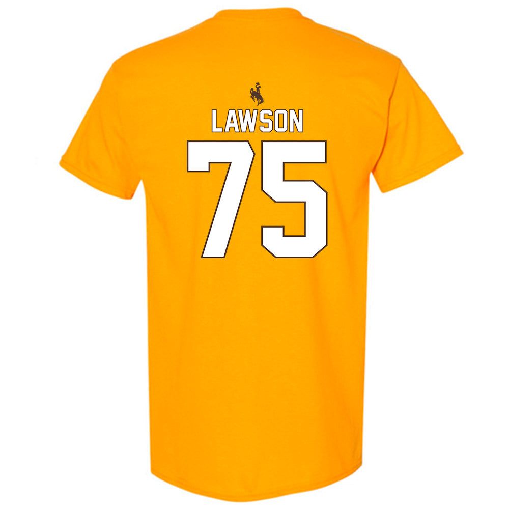 Wyoming - NCAA Football : Cooper Lawson - T-Shirt-1