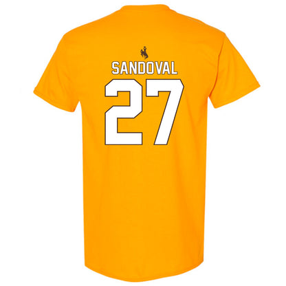 Wyoming - NCAA Football : Joaquin Sandoval - T-Shirt