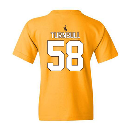 Wyoming - NCAA Football : Jordan Turnbull - Youth T-Shirt