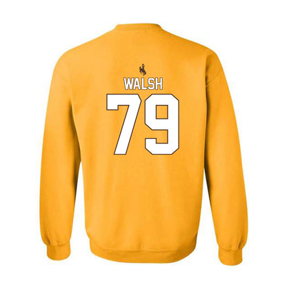 Wyoming - NCAA Football : Jack Walsh - Crewneck Sweatshirt