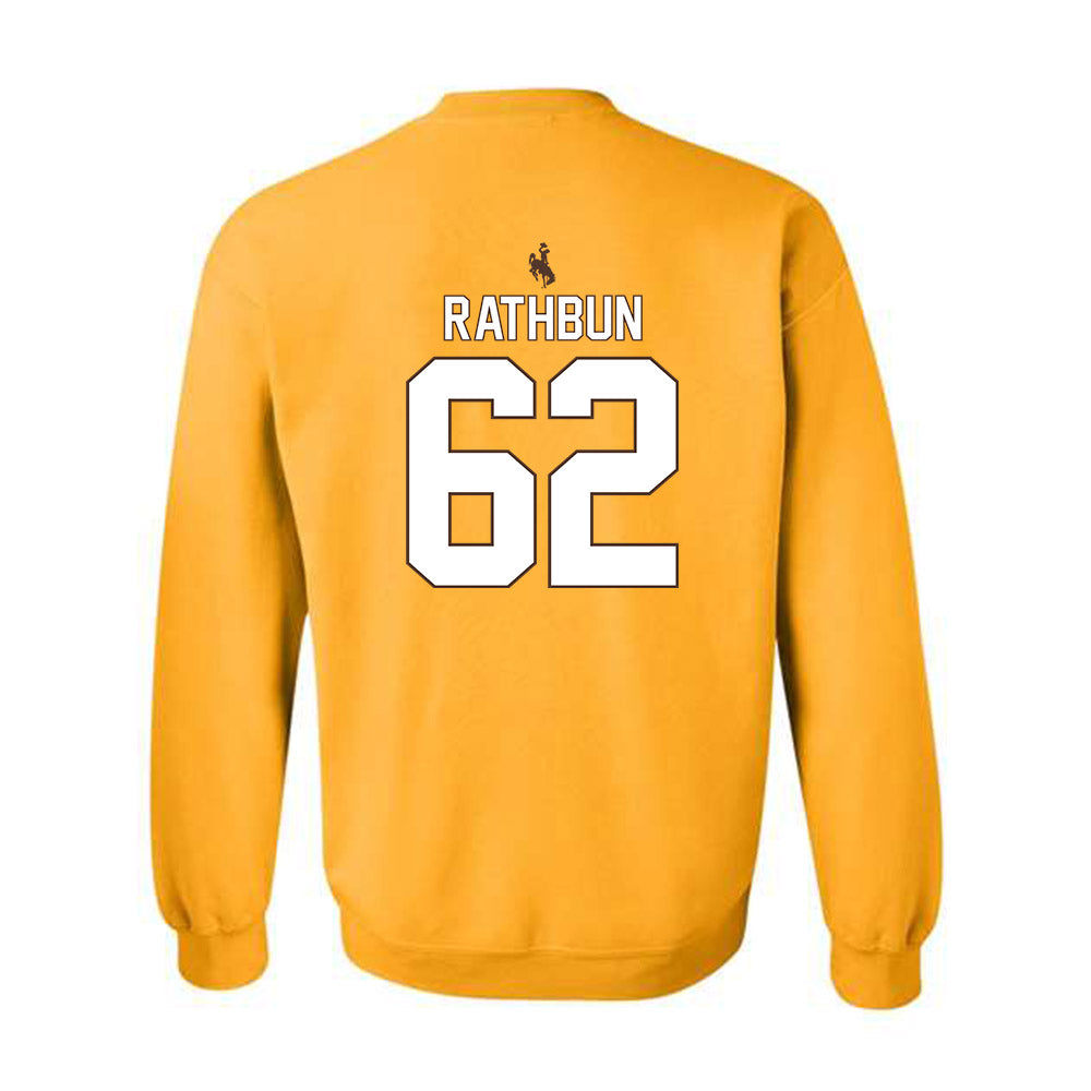 Wyoming - NCAA Football : Spencer Rathbun - Crewneck Sweatshirt