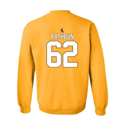 Wyoming - NCAA Football : Spencer Rathbun - Crewneck Sweatshirt
