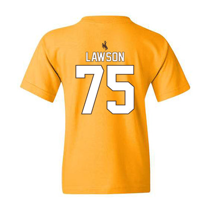 Wyoming - NCAA Football : Cooper Lawson - Youth T-Shirt-1