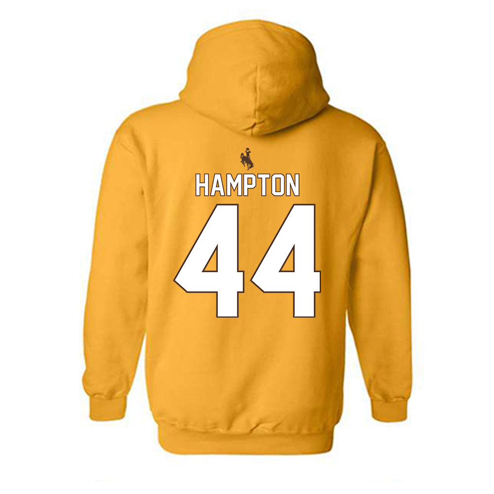 Wyoming - NCAA Football : Tyler Hampton - Hooded Sweatshirt-1