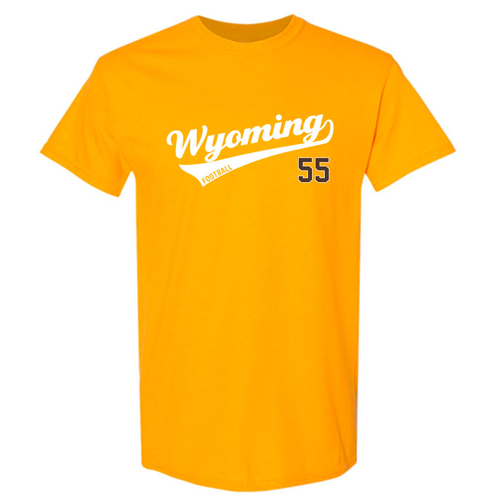 Wyoming - NCAA Football : Kevin Sjogren - T-Shirt