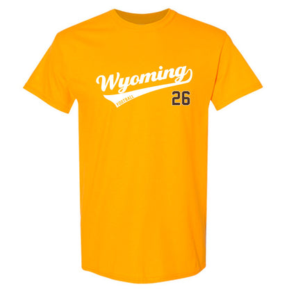 Wyoming - NCAA Football : Samuel Harris - T-Shirt-0