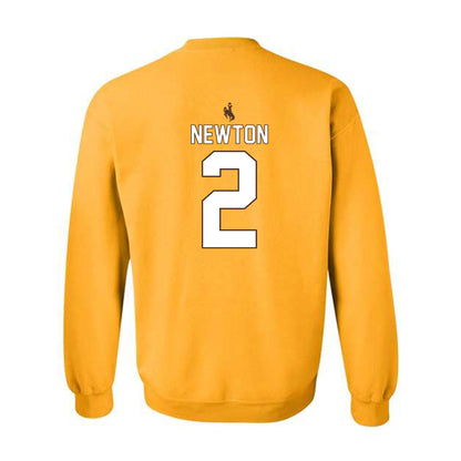 Wyoming - NCAA Men's Basketball : Kobe Newton - Classic Shersey Crewneck Sweatshirt