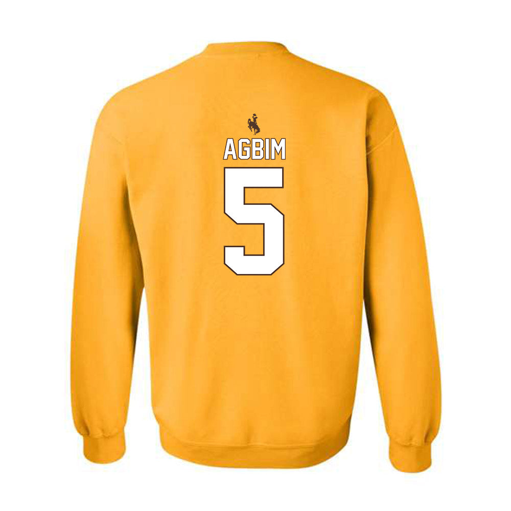 Wyoming - NCAA Men's Basketball : Obi Agbim - Classic Shersey Crewneck Sweatshirt