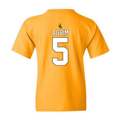 Wyoming - NCAA Men's Basketball : Obi Agbim - Classic Shersey Youth T-Shirt