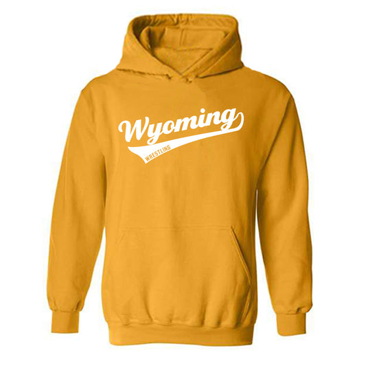 Wyoming - NCAA Wrestling : John Alden - Classic Shersey Hooded Sweatshirt