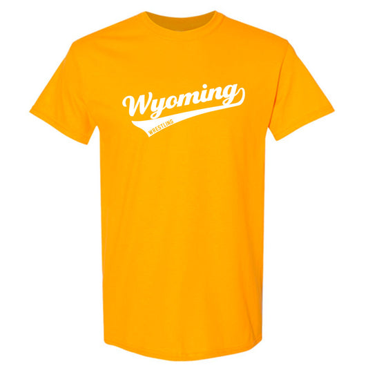 Wyoming - NCAA Wrestling : Jared Hill - Classic Shersey T-Shirt