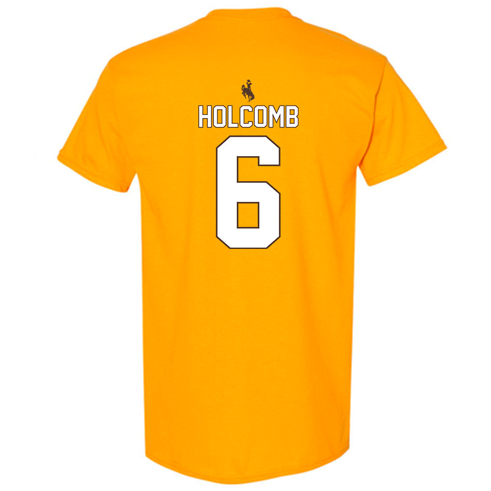 Wyoming - NCAA Women's Volleyball : Sarah Holcomb - Classic Shersey T-Shirt-1