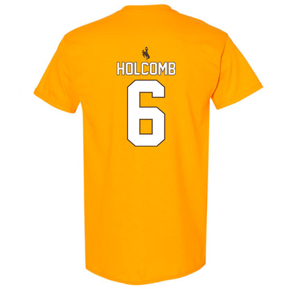 Wyoming - NCAA Women's Volleyball : Sarah Holcomb - Classic Shersey T-Shirt-1