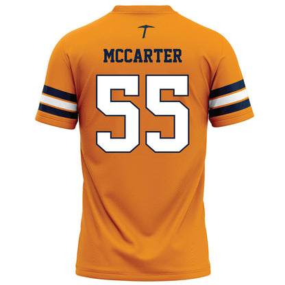 UTEP - NCAA Football : Allan McCarter - Orange Football Jersey