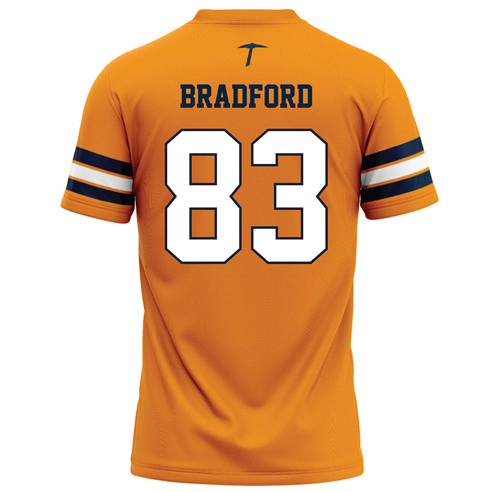 UTEP - NCAA Football : Ryland Bradford - Orange Football Jersey-1