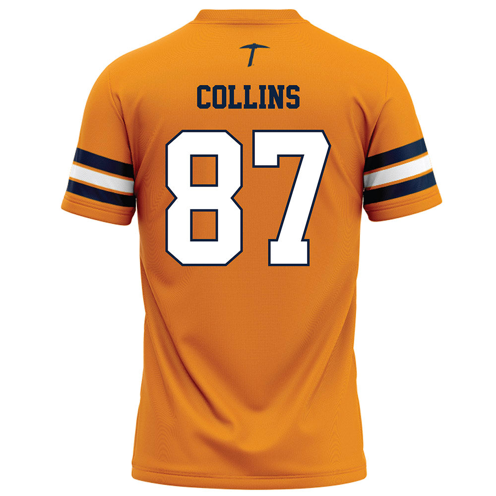 UTEP - NCAA Football : Martavious Collins - Orange Football Jersey