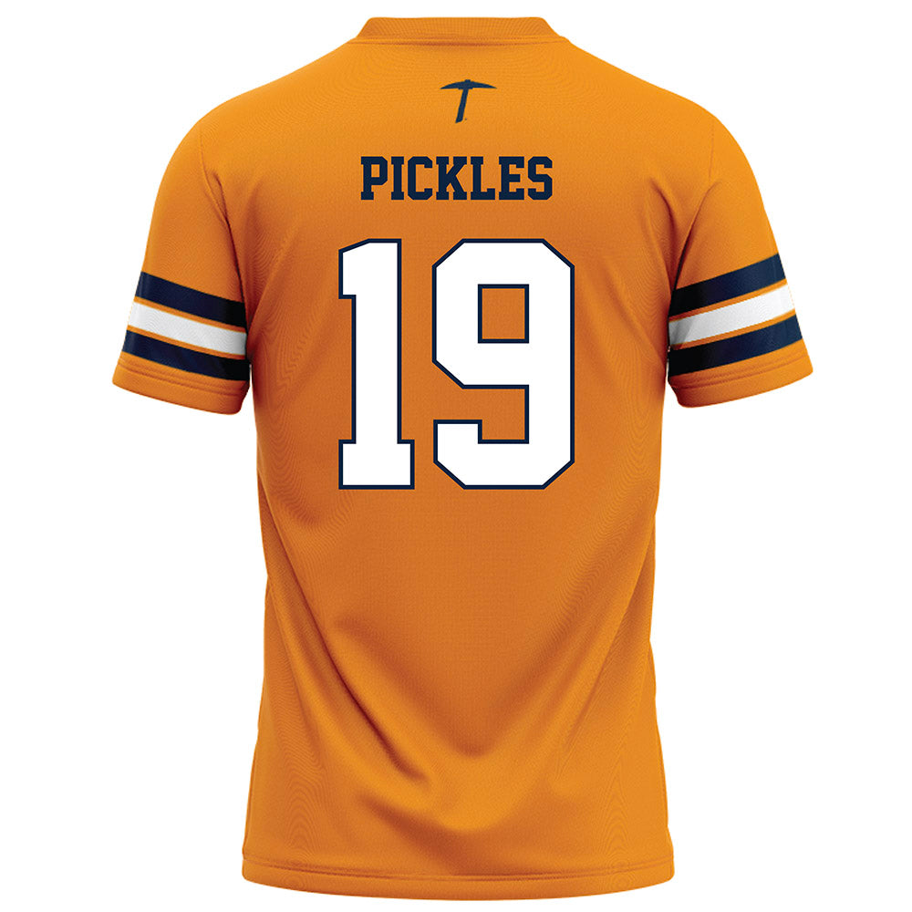 UTEP - NCAA Football : JP Pickles - Orange Football Jersey