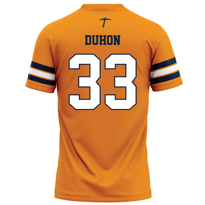 UTEP - NCAA Football : Kyran Duhon - Orange Football Jersey