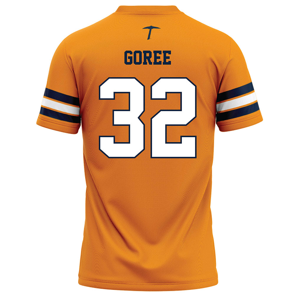 UTEP - NCAA Football : Devin Goree - Orange Football Jersey