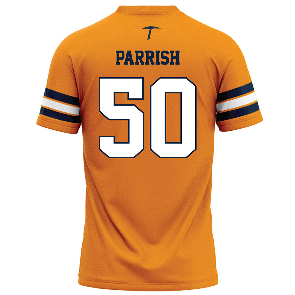 UTEP - NCAA Football : Leander Parrish - Orange Football Jersey-1