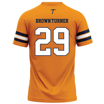 UTEP - NCAA Football : Dylan Brown-Turner - Orange Football Jersey