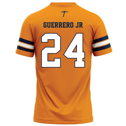 UTEP - NCAA Football : Jaime Guerrero Jr - Orange Football Jersey