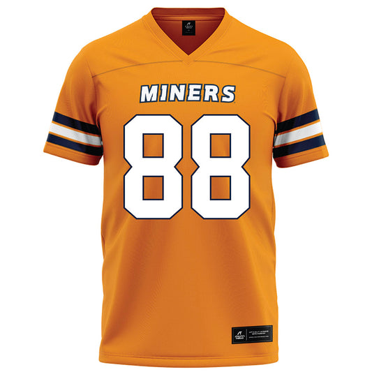UTEP - NCAA Football : Toric Goins Jr - Orange Football Jersey-0