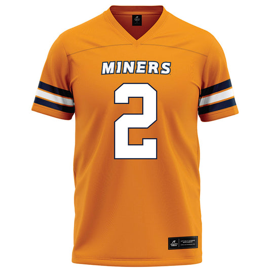 UTEP - NCAA Football : Xavier Smith - Orange Football Jersey