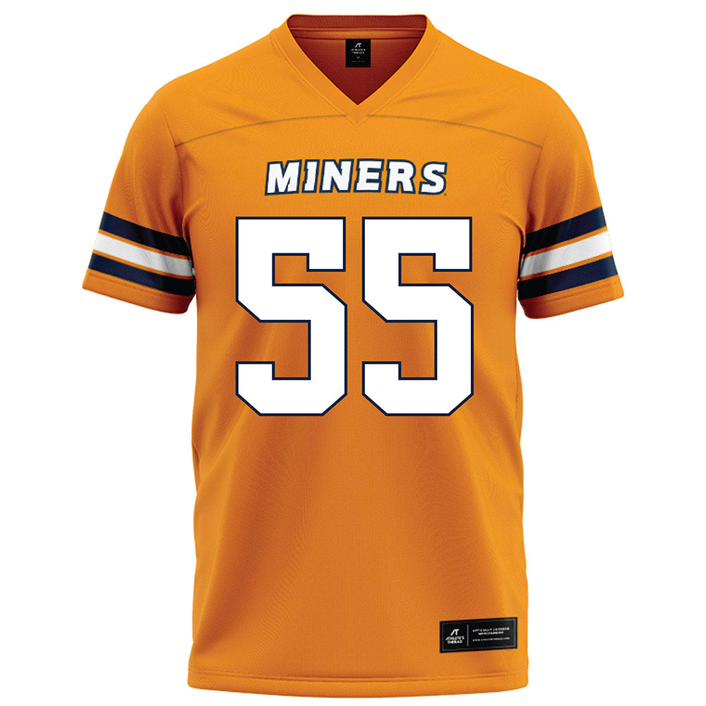 UTEP - NCAA Football : Allan McCarter - Orange Football Jersey