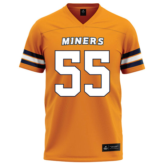 UTEP - NCAA Football : Allan McCarter - Orange Football Jersey