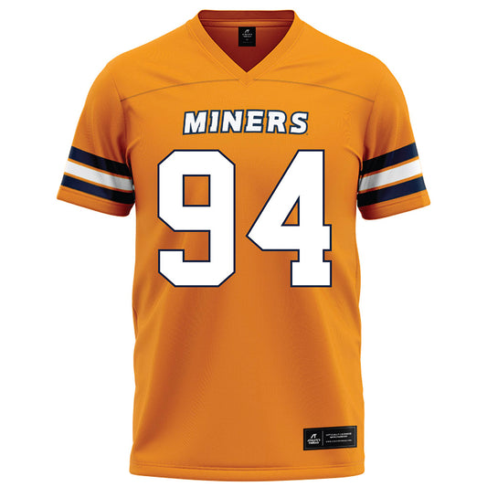 UTEP - NCAA Football : Jimmy Leon - Orange Football Jersey-0
