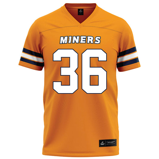 UTEP - NCAA Football : Wilton Flabiano - Orange Football Jersey-0