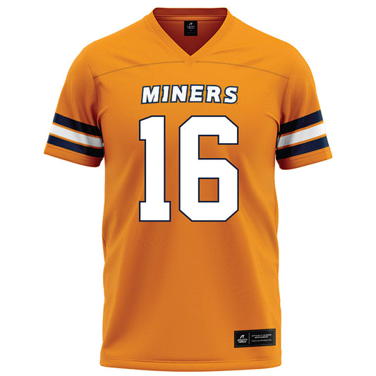 UTEP - NCAA Football : Mason Ferguson - Orange Football Jersey-0
