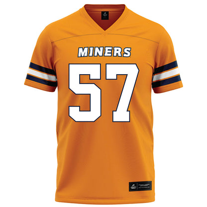 UTEP - NCAA Football : Craig Wydra - Orange Football Jersey