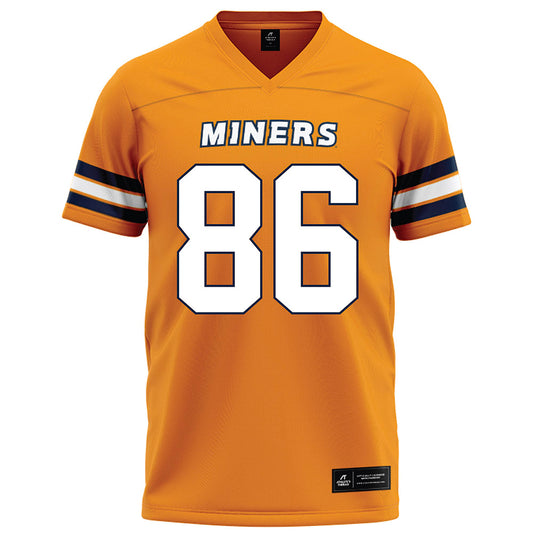 UTEP - NCAA Football : Jordan Andrus - Orange Football Jersey-0