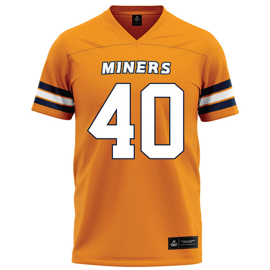 UTEP - NCAA Football : Jaxon Smith - Orange Football Jersey-0
