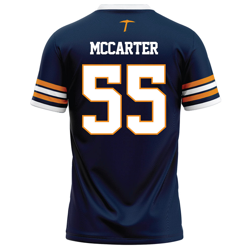 UTEP - NCAA Football : Allan McCarter - Navy Football Jersey