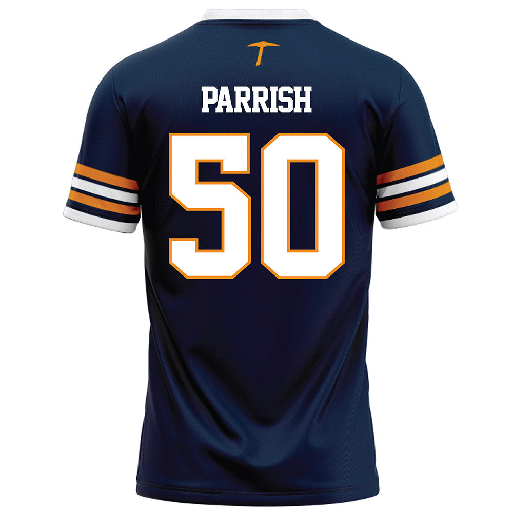 UTEP - NCAA Football : Leander Parrish - Navy Football Jersey-1
