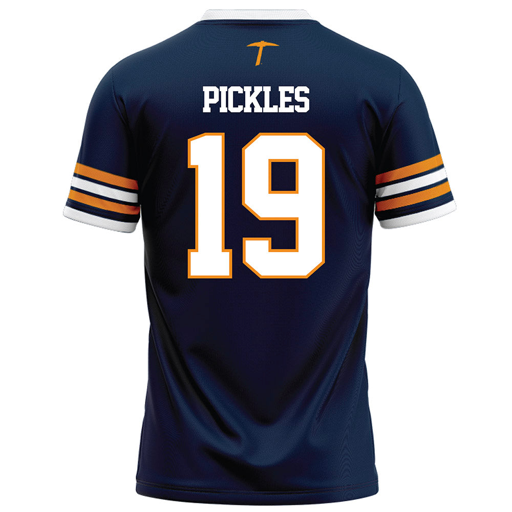 UTEP - NCAA Football : JP Pickles - Navy Football Jersey