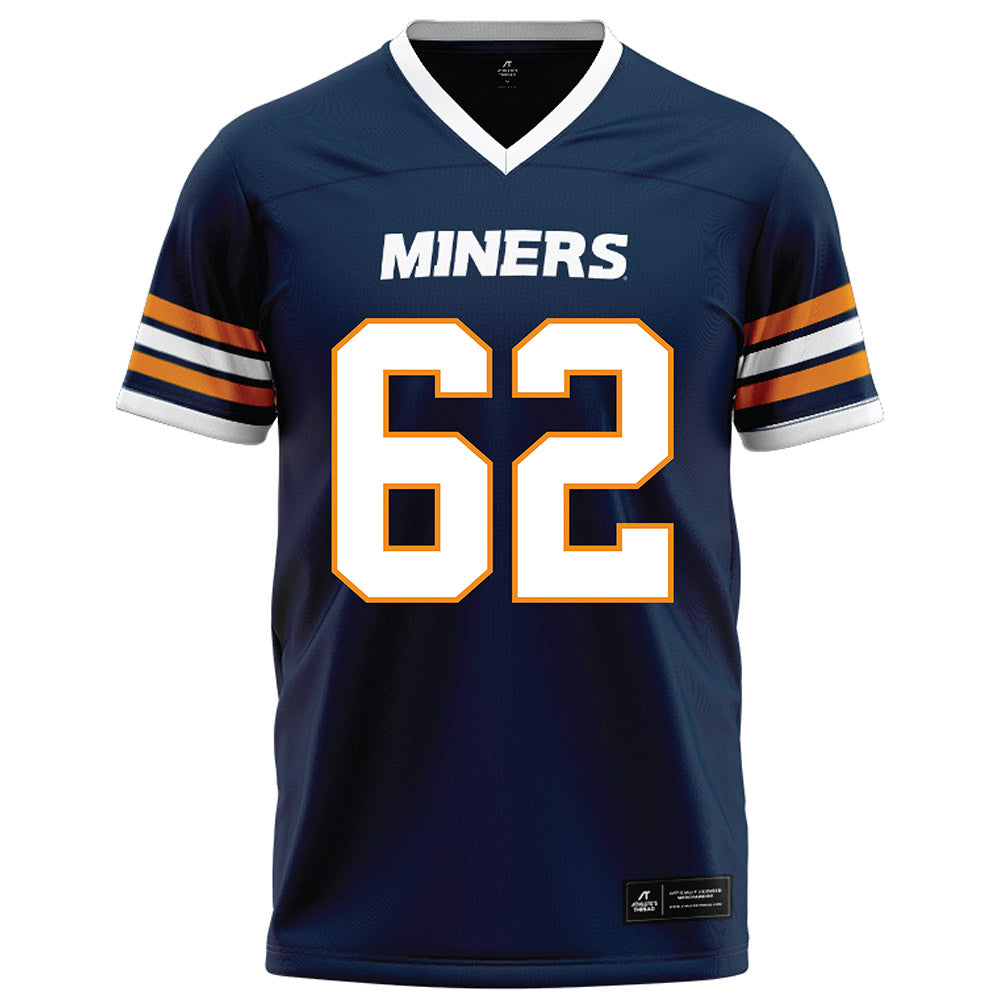 UTEP - NCAA Football : Jake Riggs - Football Jersey