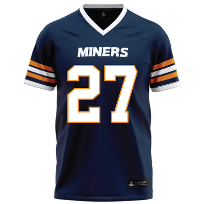 UTEP - NCAA Football : Miles McWhorter - Football Jersey