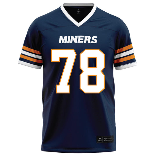 UTEP - NCAA Football : Ryder Slaton - Navy Football Jersey-0