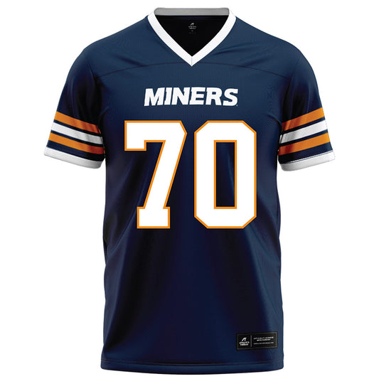 UTEP - NCAA Football : Maddox Huber - Navy Football Jersey-0